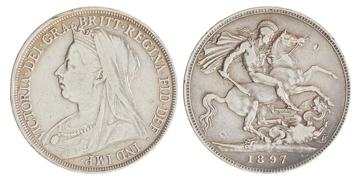 Great Britain. Victoria. Crown. 1897.