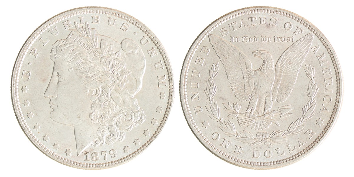 United States. 'Morgan' Dollar. 1879.