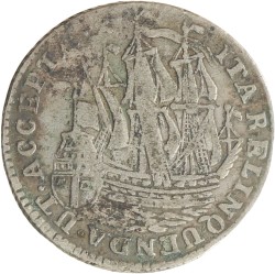 6 Stuivers Scheepjesschelling. Zeeland. 1759. Zeer Fraai -.