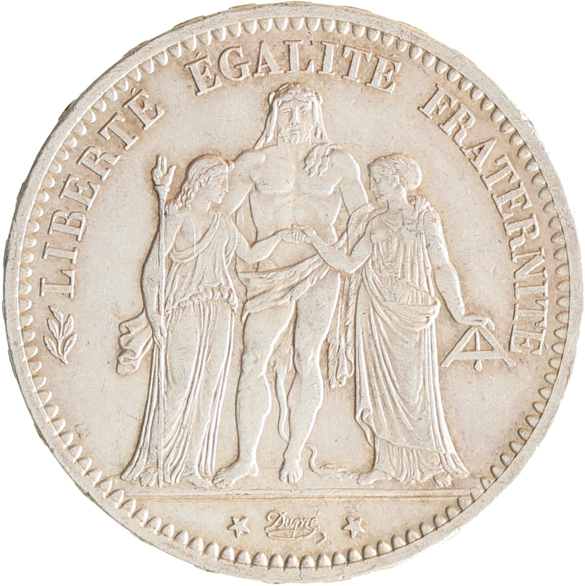 France. Third republic. 5 Francs. 1873 A.