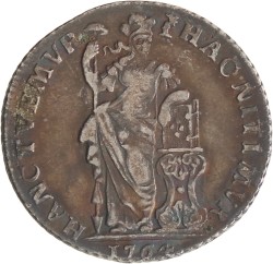 1 Gulden. Gelderland. 1764. Zeer Fraai.