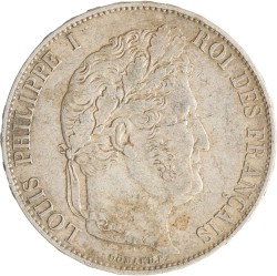 France. Second kingdom. Louis Philippe I. 5 Francs. 1846 A.