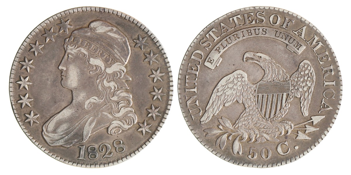 USA. Philadelphia. 50 Cents. 1828.