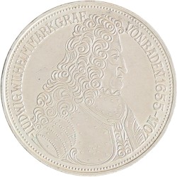 Germany. BRD. 5 Mark - Ludwich Wilhelm Markgraf von Baden. 1955.