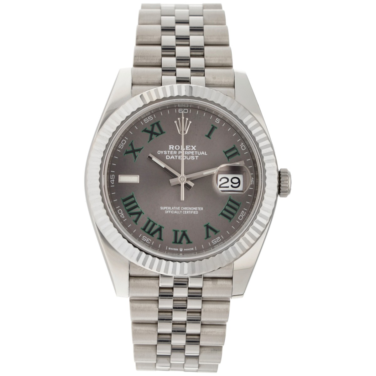 Rolex Datejust 41 Wimbledon 126334 - Heren polshorloge - 2019.