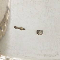 Servetring & vingerdoekring zilver.