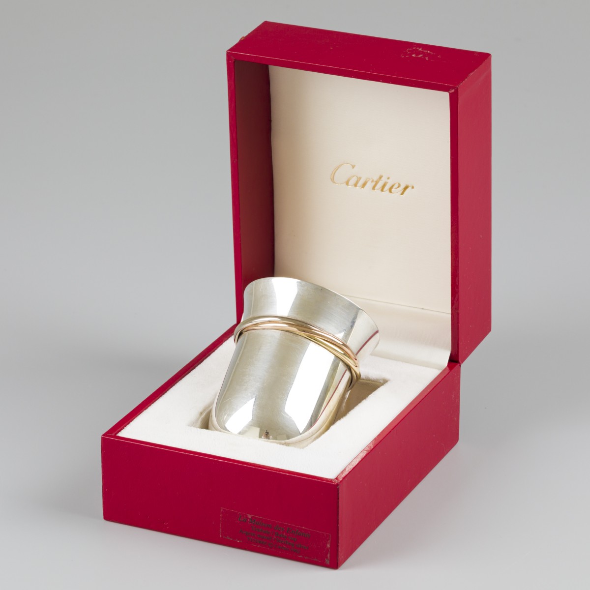 Must de Cartier 'Trinity' beker zilver.