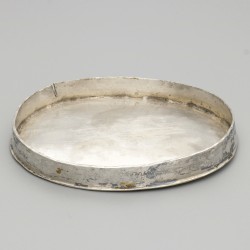Relikwiedeksel Sint-Amandus van Maastricht zilver.