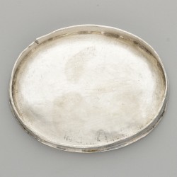 Relikwiedeksel Sint-Amandus van Maastricht zilver.