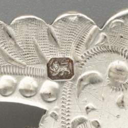 Gesp zilver.