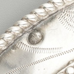 Set broekstukken (Zeeland Walcheren 1906) zilver.