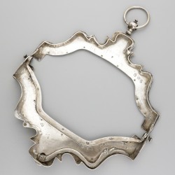 Tasbeugel (Schoonhoven, Jacobus Koppenol 1773-1811) zilver.