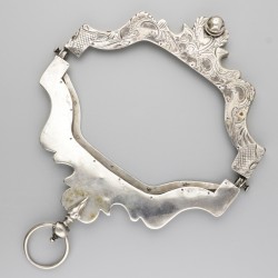 Tasbeugel (Schoonhoven, Jacobus Koppenol 1773-1811) zilver.