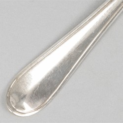 12-delige set visbestek zilver.
