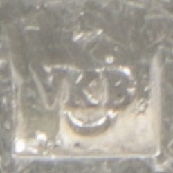 6-delige set dinervorken ''model Jeunesse'' zilver.