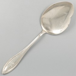 2-delige set pasteischeppen zilver.