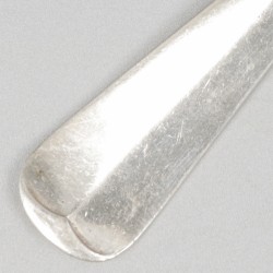 6-delige set vorken Haags lofje zilver.