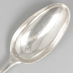 5-delige set dinerlepels (Haarlem, Hendrik Pieter de Pauw 1764-1804) zilver.
