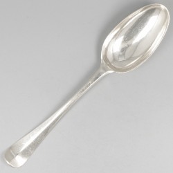 5-delige set dinerlepels (Haarlem, Hendrik Pieter de Pauw 1764-1804) zilver.