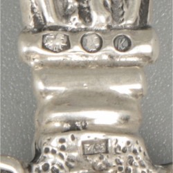 2-delig lot gelegenheidslepels zilver.
