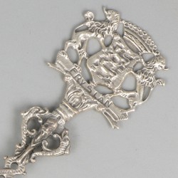 2-delig lot gelegenheidslepels zilver.