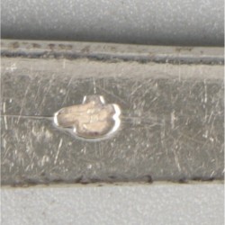 3-delig lot lepels & vork (Rotterdam, Balthasar Levit 1770-1801) zilver.