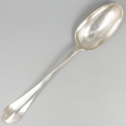 3-delig lot lepels & vork (Rotterdam, Balthasar Levit 1770-1801) zilver.