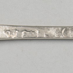 3-delig lot lepels & vork (Rotterdam, Balthasar Levit 1770-1801) zilver.