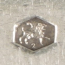 Groentelepel en juslepel zilver.