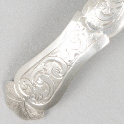 4-delig lot schepwerk zilver.