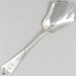 4-delig lot schepwerk zilver.