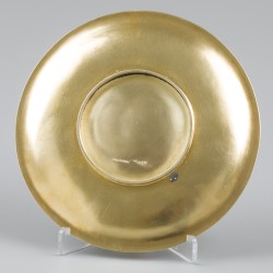 Kop & schotel (Rusland, Moskou Ivan Petrovich Khlebnikov 1867-1917) zilver.