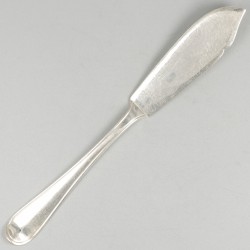12-delige set visbestek zilver.