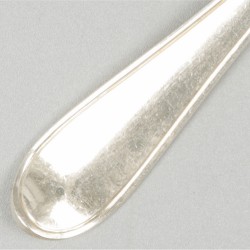 12-delige set visbestek zilver.