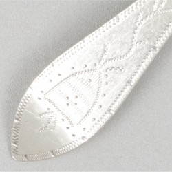 6-delige set theelepels zilver.