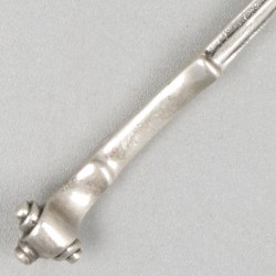 12-delige set taartvorkjes zilver.