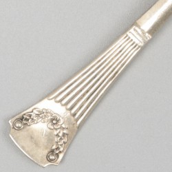 Gebak- & koekschep zilver.