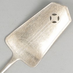 Gebak- & koekschep zilver.