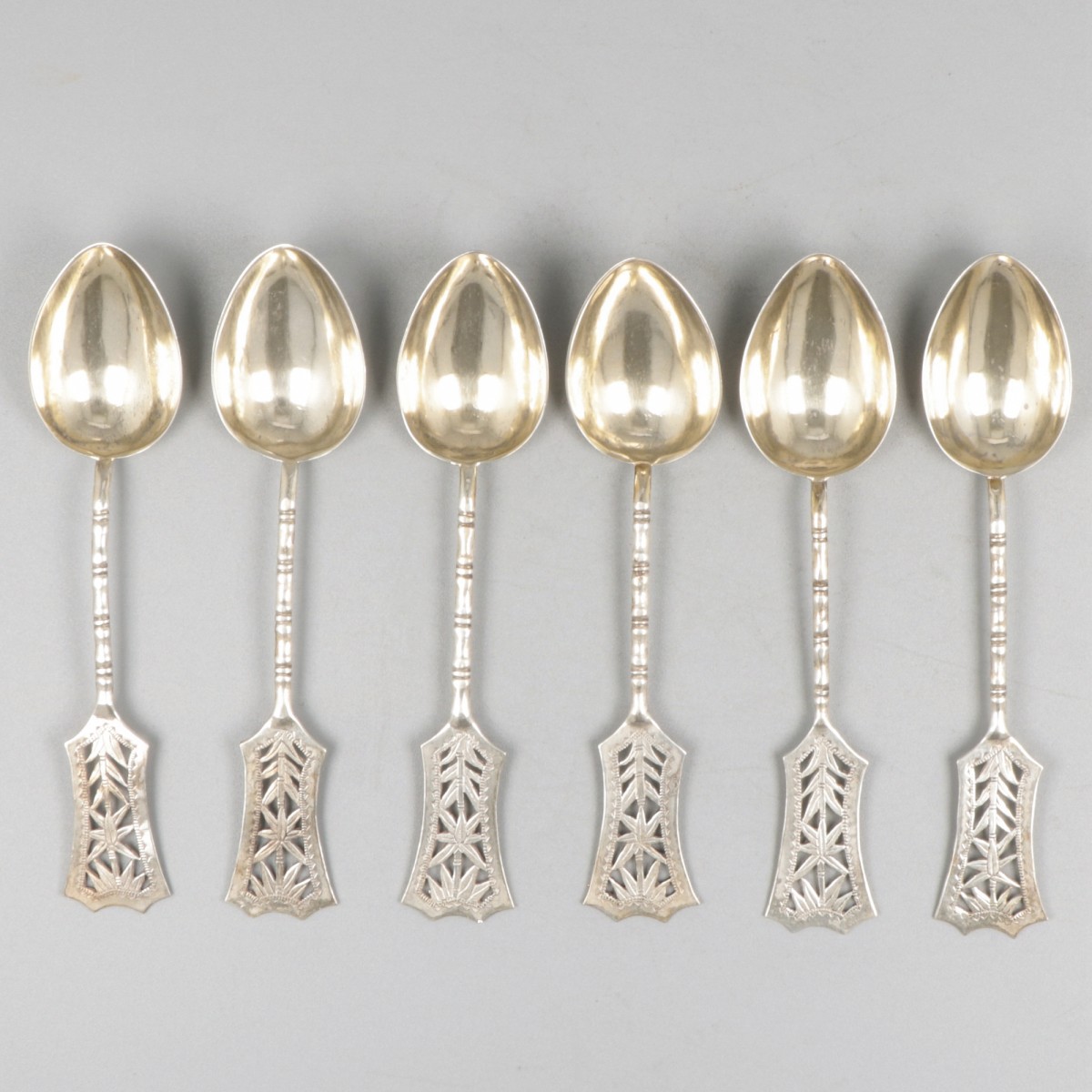 6-delige set theelepels BWG.