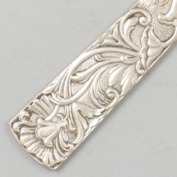 2 briefopeners zilver.