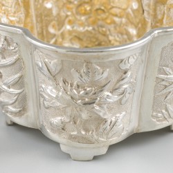 Zoutkelder (Chinees-export) zilver.