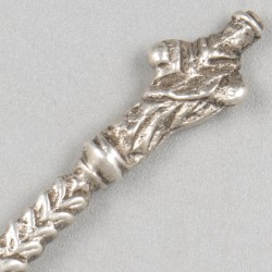 6-delig lot diverse bestekdelen zilver.
