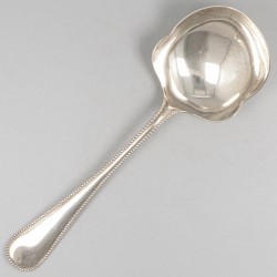 6-delig lot diverse bestekdelen zilver.