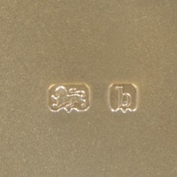 Snuiftabakdoosje zilver.