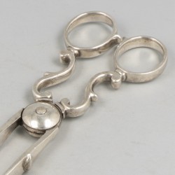 Luiertang zilver.