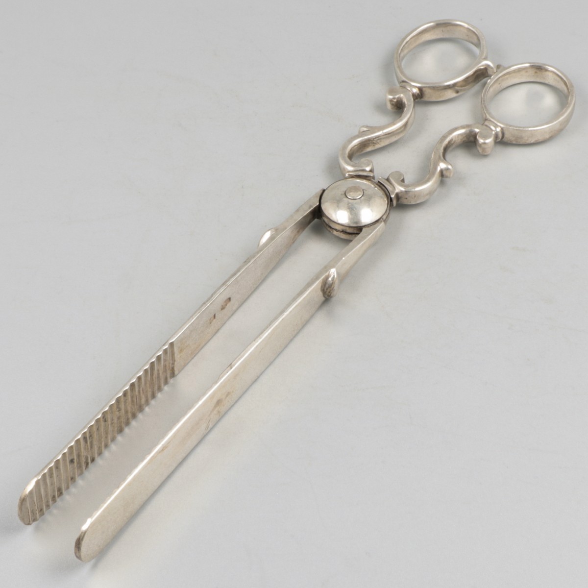 Luiertang zilver.