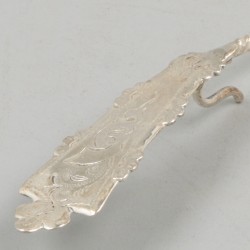 2-delig lot roomlepels zilver.