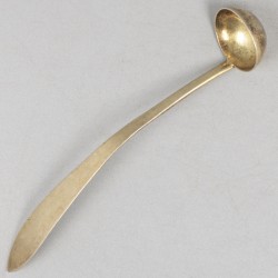 11-delig lot diverse zoutlepels, mosterdlepels en cocktailvorkjes zilver.