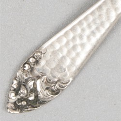 11-delig lot diverse zoutlepels, mosterdlepels en cocktailvorkjes zilver.