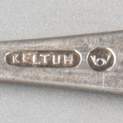 11-delig lot diverse zoutlepels, mosterdlepels en cocktailvorkjes zilver.